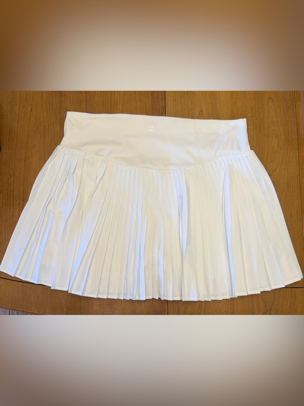 all in motion White Pleated Tennis Skort | Tennis Prep Preppy Athleisure | L - Picture 5 of 10
